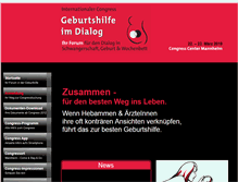 Tablet Screenshot of geburtshilfe-im-dialog.de
